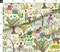 Gardening Whimsical Fruits Vegetables Landscape Chickens Custom Printed Fabric by Spoonflower Various Fabrics by the Yard or Fat Quarter